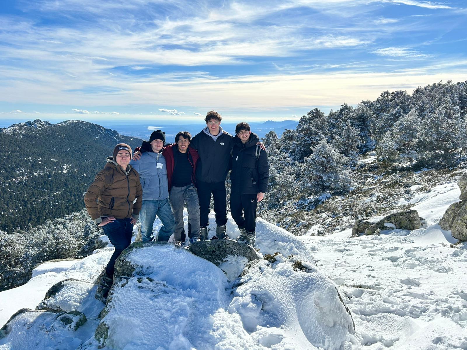 Student working with syringe and test tube in lab